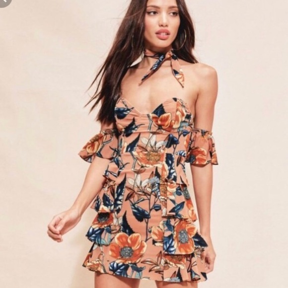 For Love And Lemons Dresses & Skirts - NWT FOR LOVE & LEMONS FLAMENGO DRESS